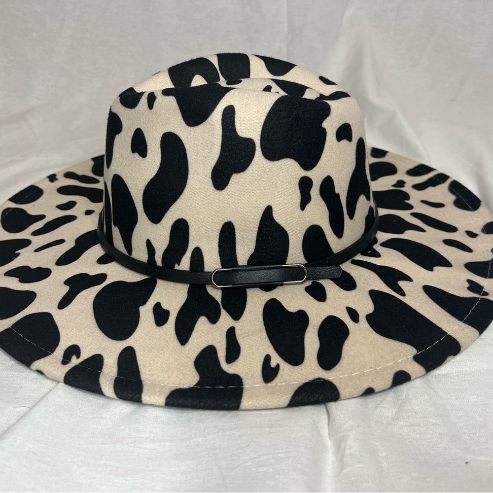 Tameika Cow Print Hat